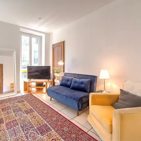 Lovely Large Familial In Nice, Minutes Walk To The Beach! *